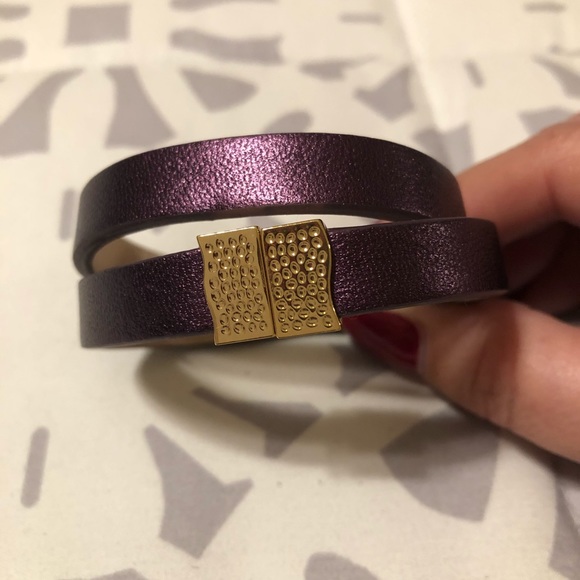 Python cuff/wrap bracelet💜💙 - Picture 3 of 7